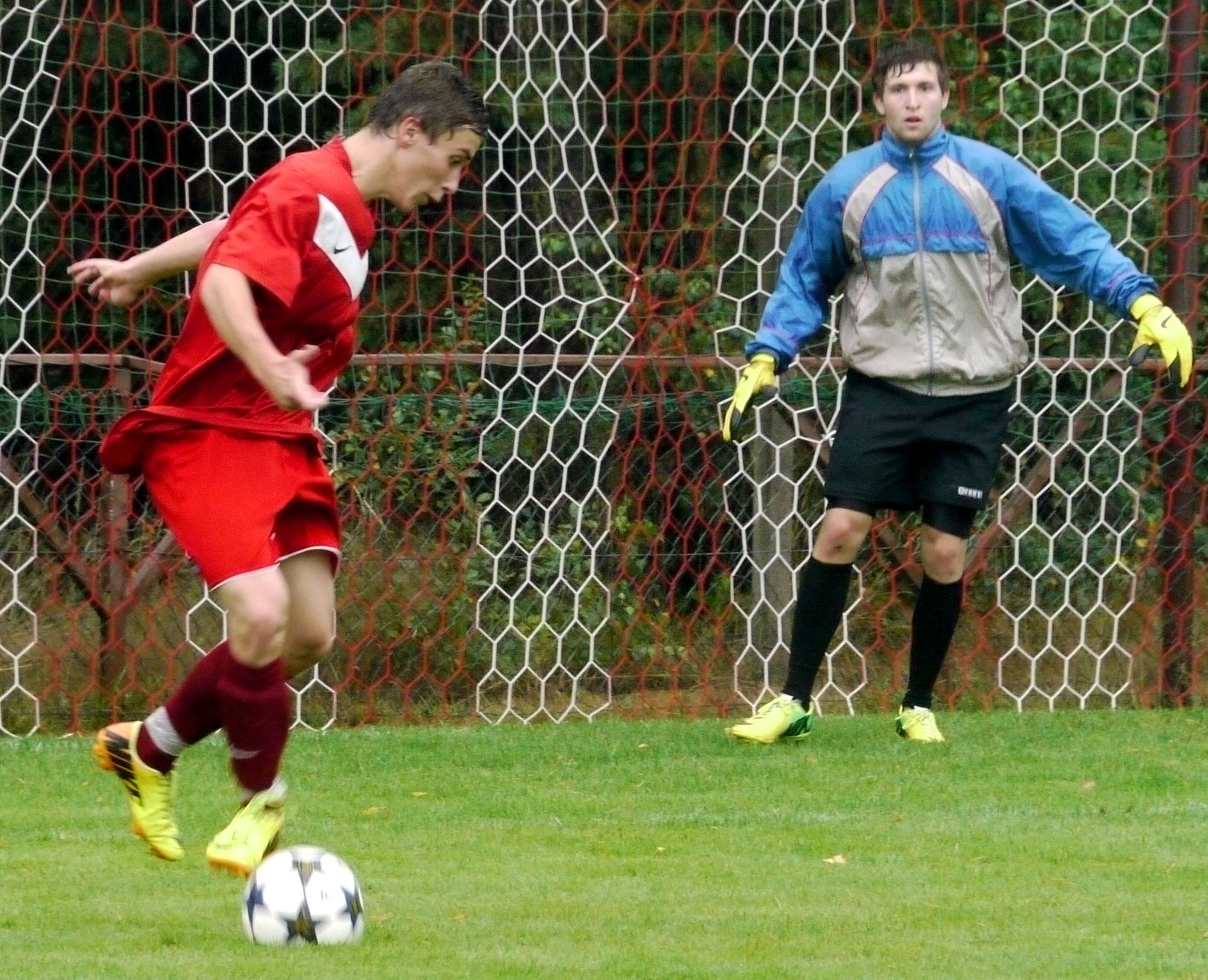 PU SK Albrechtice nad Orlicí - FK Jaroměř A 3.8.2014, foto: Václav Mlejnek